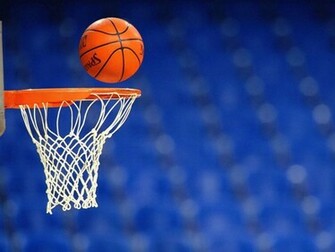 Basketball Background For Powerpoint Template