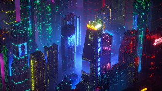 Nightlife Background Wallpaper