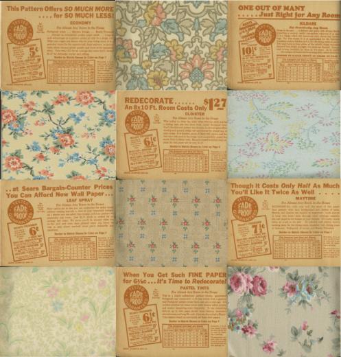 Classic Patchwork Wallpaper Print Weekly Tm