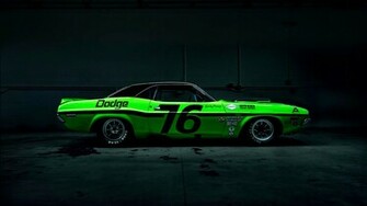 Dodge Challenger Drag Racing Wallpaper HD Car