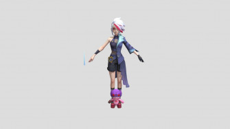 Hero Melissa Mobile Legends 3d Model By Hzusna2 Ef64664