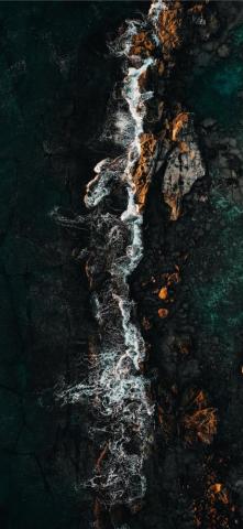 A Drone Shot From Oahu Hawaii iPhone X Wallpaper