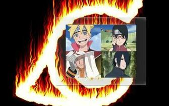 Naruto Sasuke Boruto Sarada Will Of Fire Wallpaper By Weissdrum