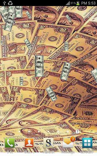 Money Live Wallpaper For Android