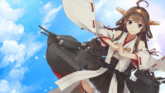 Kongou Kancolle HD Wallpaper Background Image