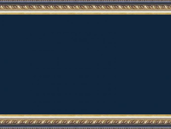 Powerpoint Template Navy And Gold Small Framed Accents By