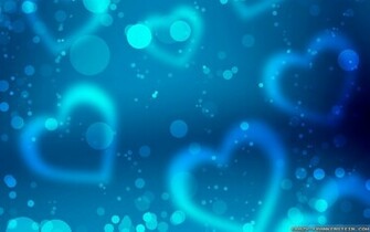 Blue Heart For BirtHDay Wallpaper And Image Pictures