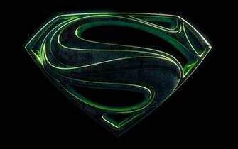 Man Of Steel Shield Green Color By Blendedhead