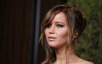 Jennifer Lawrence Brown Hair Wallpaper