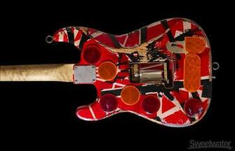 Evh Eddie Van Halen Frankenstein Replica Guitar Sweetwater