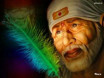Sai Baba Face HD Wallpaper