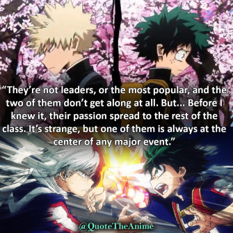 Powerful My Hero Academia Quotes Image