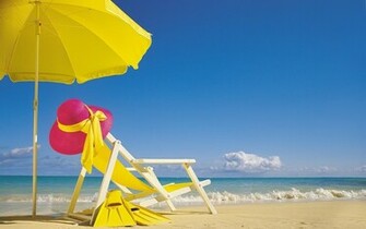 Summer Beautiful Beach Background Image HD Wallpaper