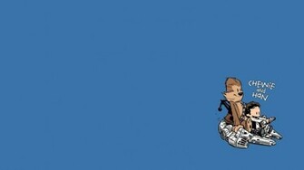 Star Wars Minimalistic Calvin And Hobbes Wallpaper Video