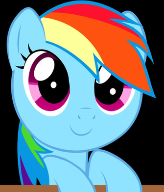 Cute Rainbow Dash By Flamp1