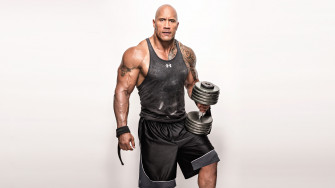 Dwayne Johnson Actor Workout 8k Wallpaper