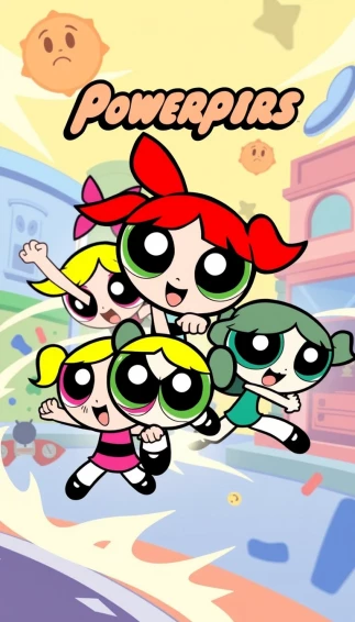 Powerpuff Girls Phone Wallpaper