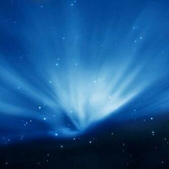 Blue Space Wallpaper
