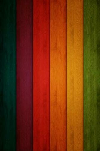 Rainbow Wood iPhone Wallpaper Pocket Walls HD