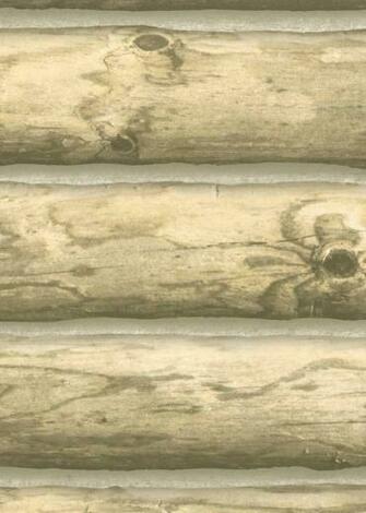 Log Wallpaper Rustic Cabin Lodge Ch Pre Pasted Double Roll