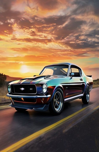 Classic Ford Mustang Wallpaper