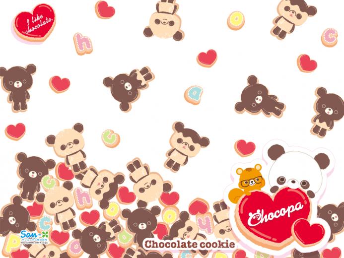 Are A Selection Of Love Or Valentines Themed Wallpaper From San X