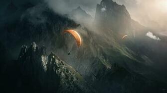 Parachuting 1080p HD Wallpaper Sports Source
