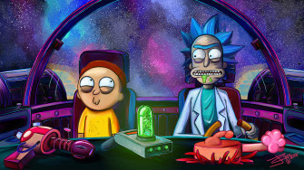 Rick And Morty Netflix Laptop Full HD 1080p 4k Wallpaper