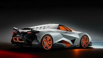 Lamborghini Egoista Tamamen Karbonfiber Malzemeden Retildi Turuncu