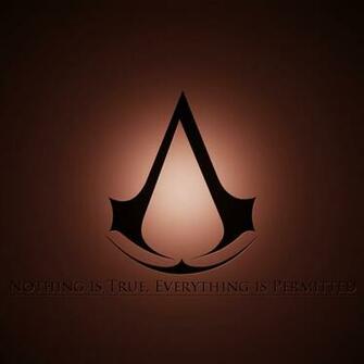 Assassins Creed Brotherhood Logo iPad Wallpaper