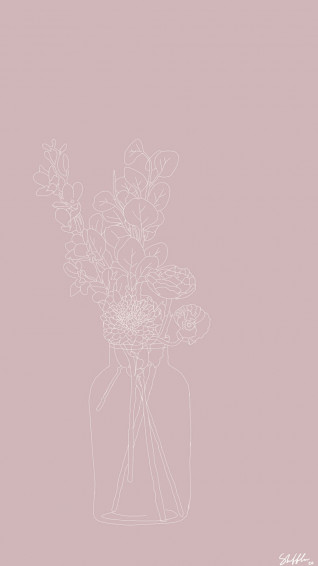 Pink And White Wallpaper