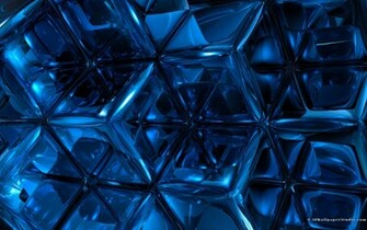 3d Blue Wallpaper Background Abstract