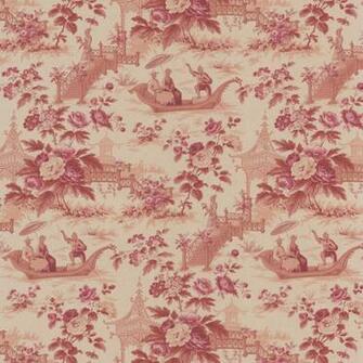 Price Search Results For Red Chinoiserie Toile Wallpaper