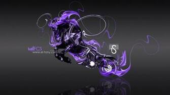 Moto Harley Davidson Purple Fire Horse Sb Design By Tony Kokhan