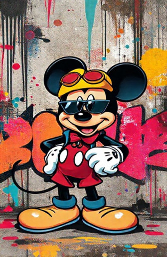 Mickey Mouse Dope Wallpaper