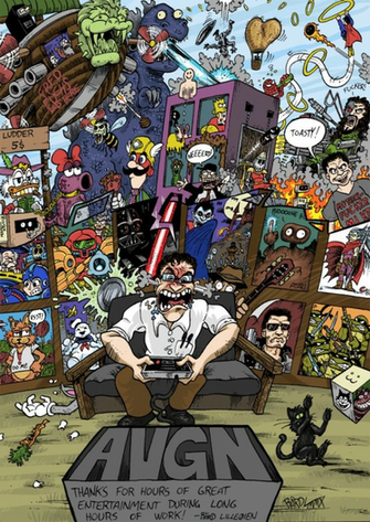 Avgn Fan Art By Dadaph