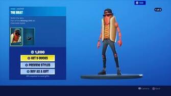 Fortnite The Brat Wallpaper