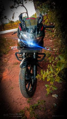 Pulsar 220f Blue Background Image Love Best