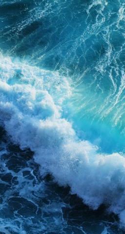 Ocean Waves iPhone Wallpaper Background