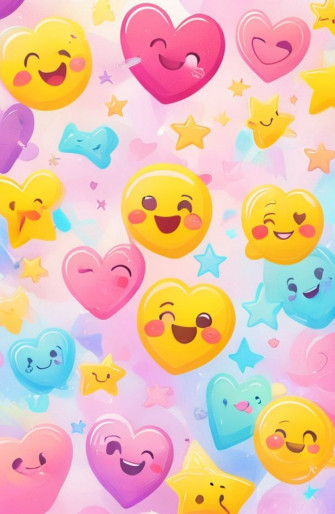 Cute Emoji Wallpaper For Girls