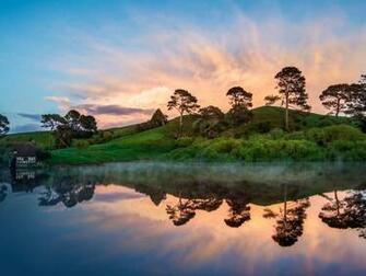 Wallpaper Hobbiton In The Morning Photos And Walls
