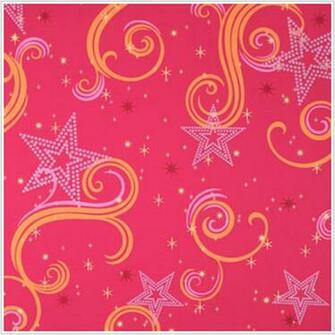 Star Glitter Magenta Orange And Pink Wallpaper Wall Sticker Outlet