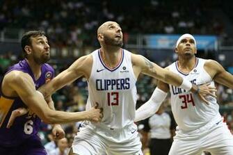 Clippers Player Pre Veteran Big Marcin Gortat