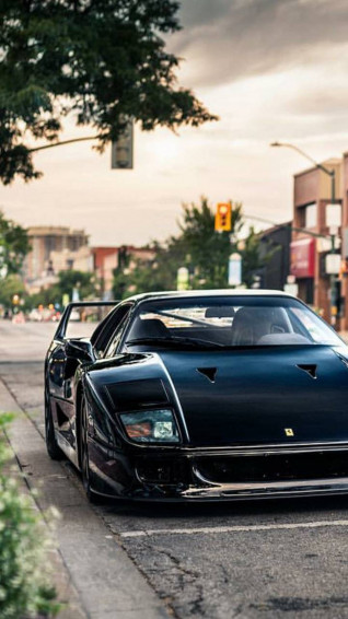 Real Wheel Drive Ferrari iPhone Wallpaper