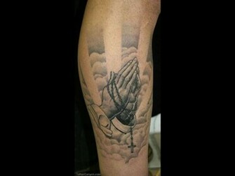 Praying Hands With Rosary Wallpaper
