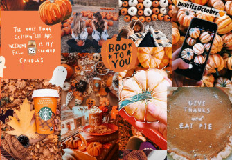 Autumn Collage Wallpaper Ideas For Pc Laptop Boo To You