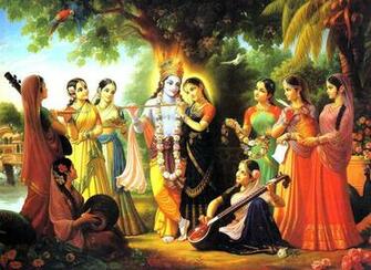 Hare Krishna Jai Shri Wallpaper Janmashtami