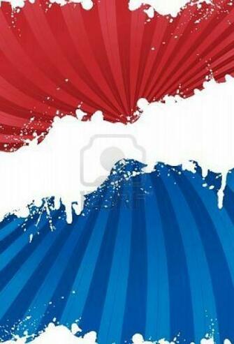 Red White And Blue Background