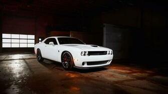 White Dodge Challenger Srt UHD 4k Wallpaper