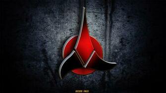 Star Trek Klingon Logo Wallpaper By Gazomg